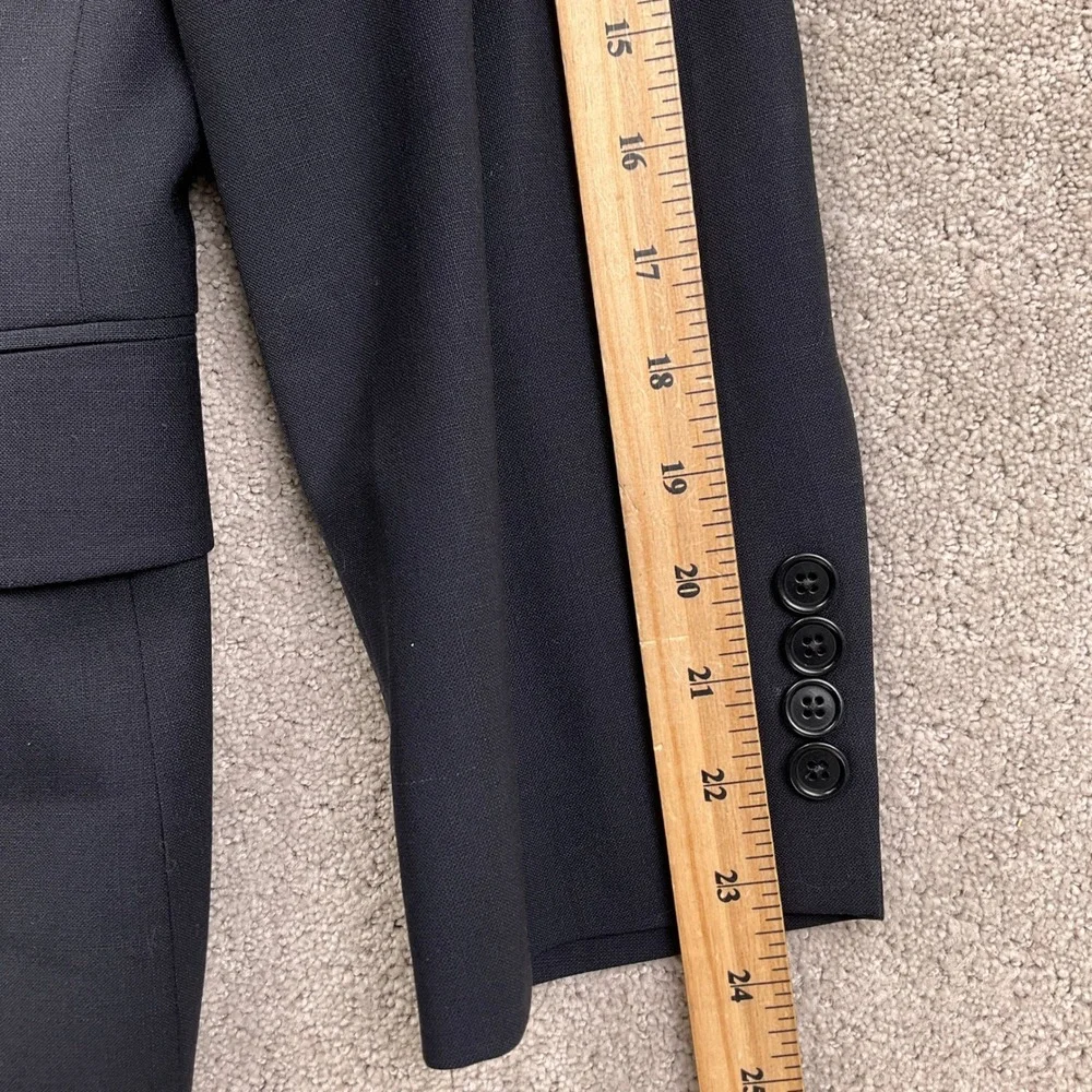 Brooks Brothers 346 Suit Mens‎ 41S 36W 29L  Naby Formal Neutral 3 Button Stretch